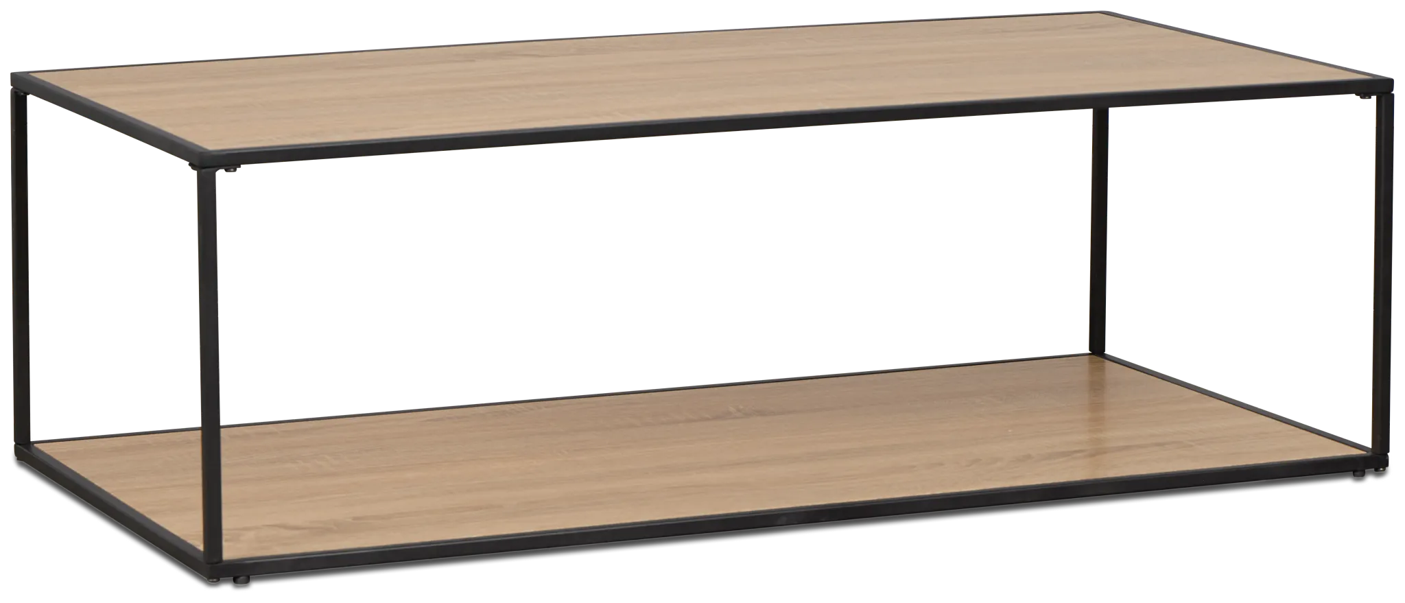 Lynden Light Tone Rectangular Coffee Table