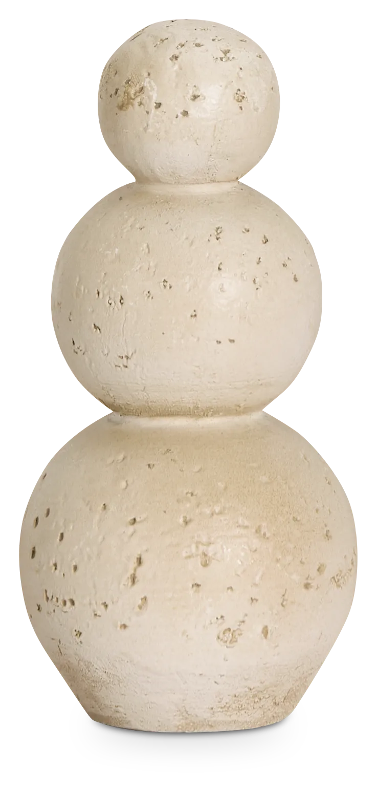 Shiver Beige Small Sculpture