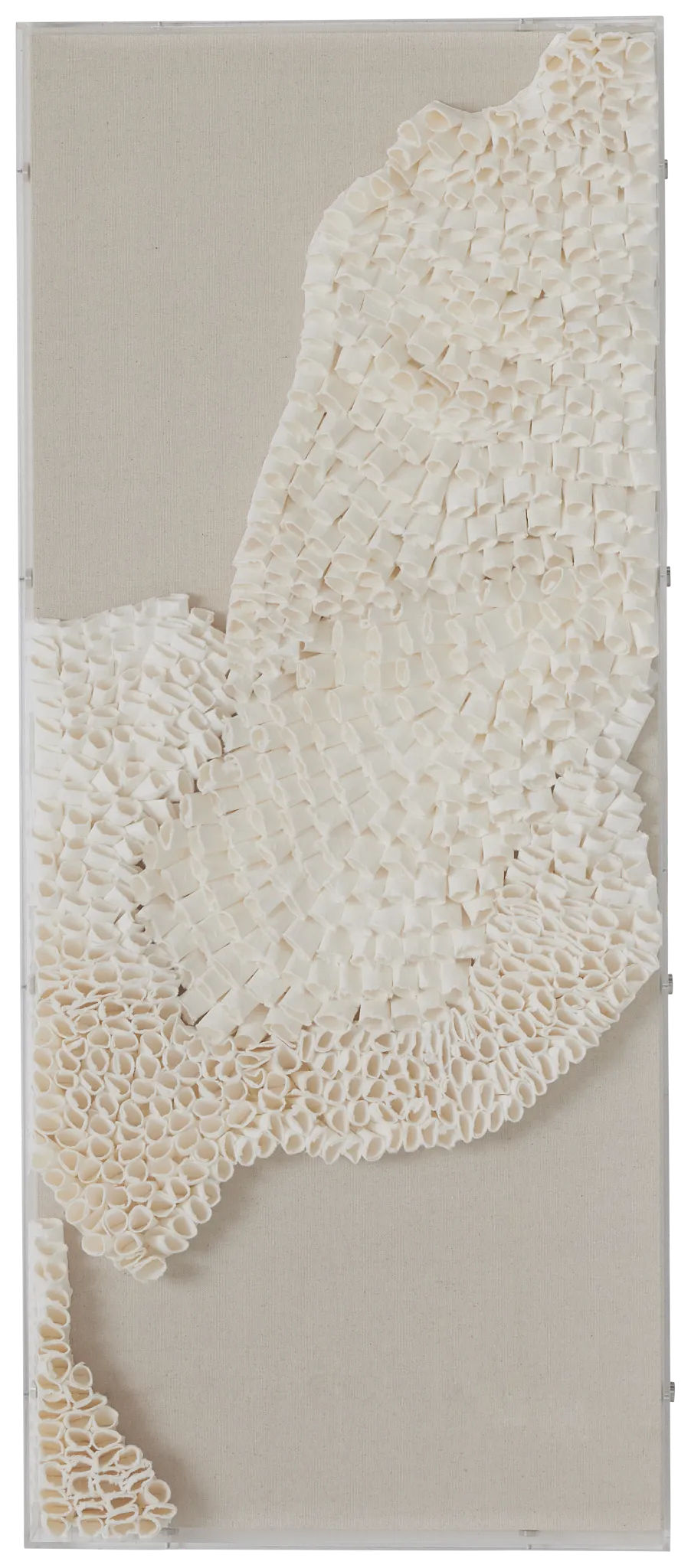 Haddox Beige Shadow Box Framed Wall Art