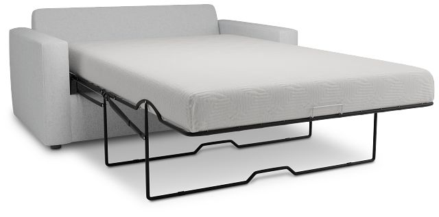 Siesta Delray Pewter Fabric Memory Foam Sleeper