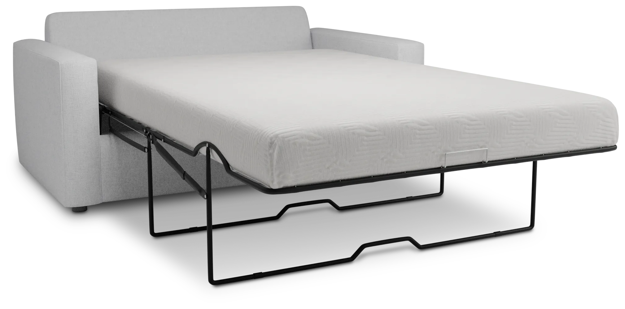 Siesta Delray Pewter Fabric Memory Foam Sleeper