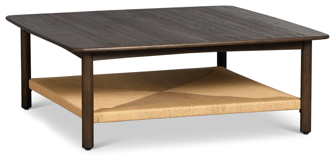 Santorini Dark Tone Square Coffee Table