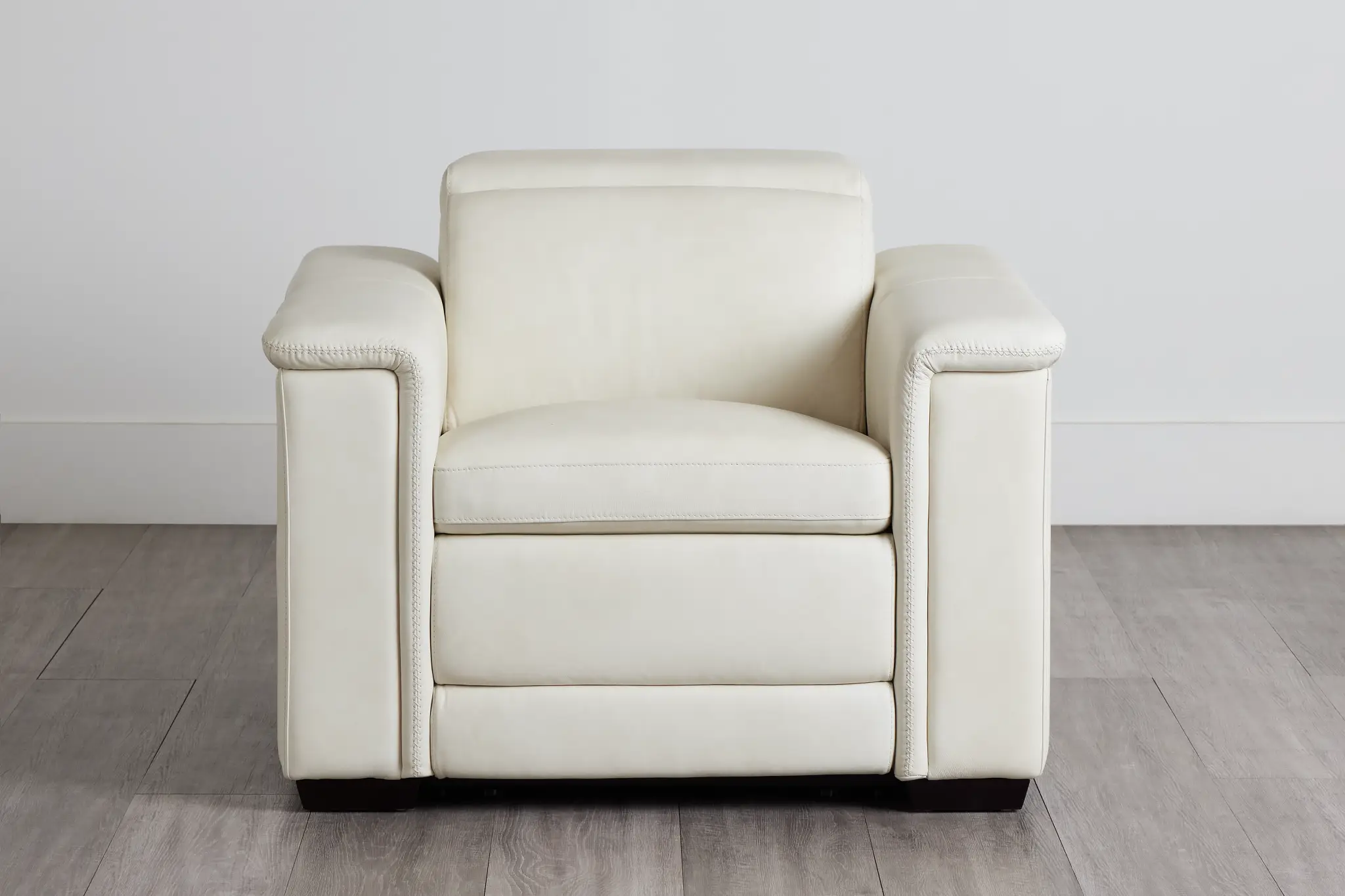 Ainsley White Leather Power Recliner Ainsley White Leather Power Recliner