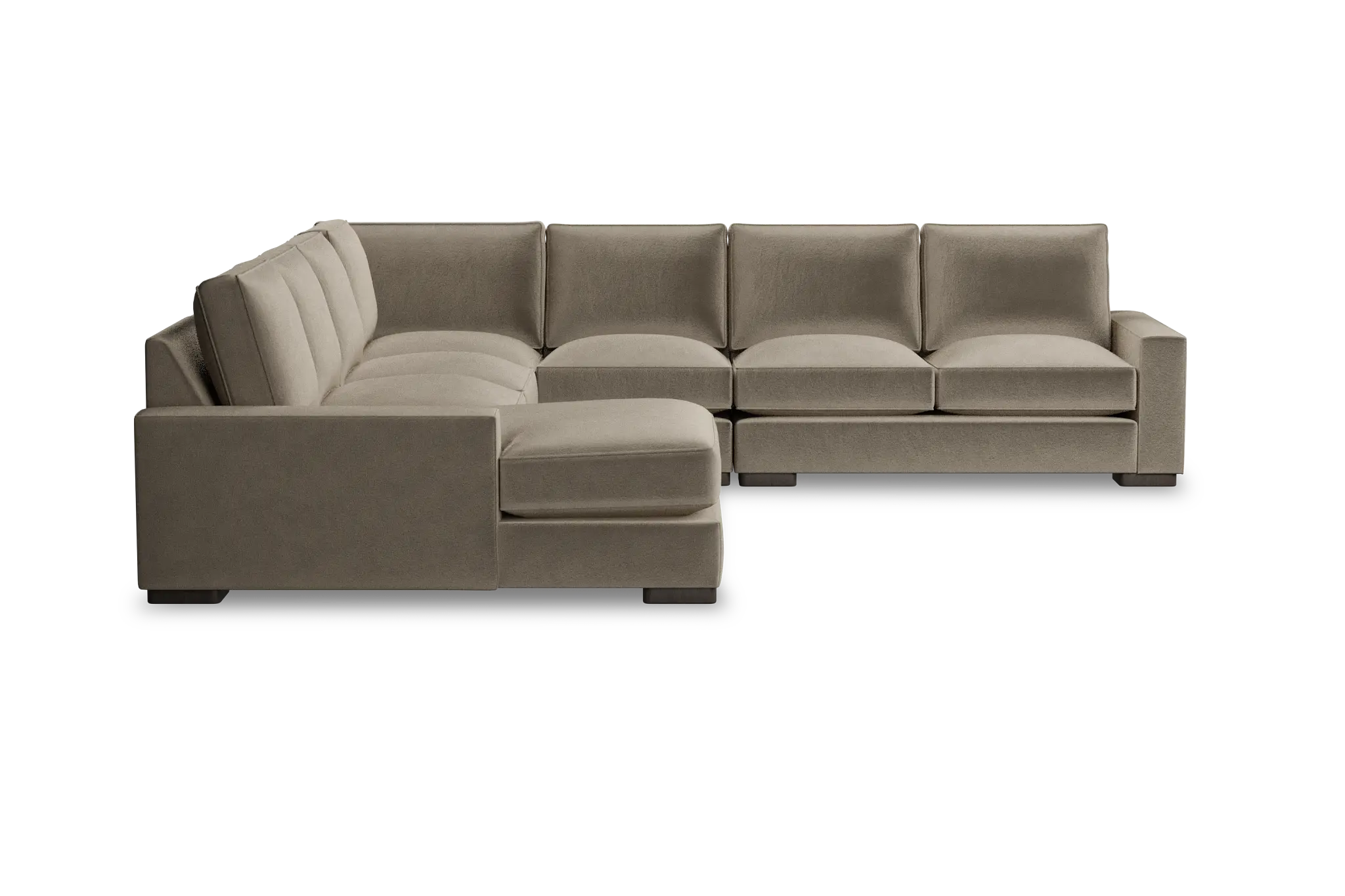 Edgewater Joya Beige Large Left Chaise Sectional Edgewater Joya Beige Large Left Chaise Sectional