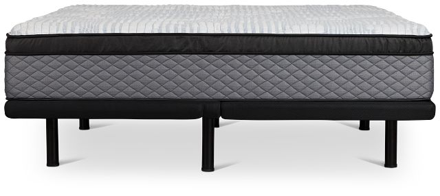 Kevin Charles By Sealy Signature Plush Plus Adjustable Mattress Set