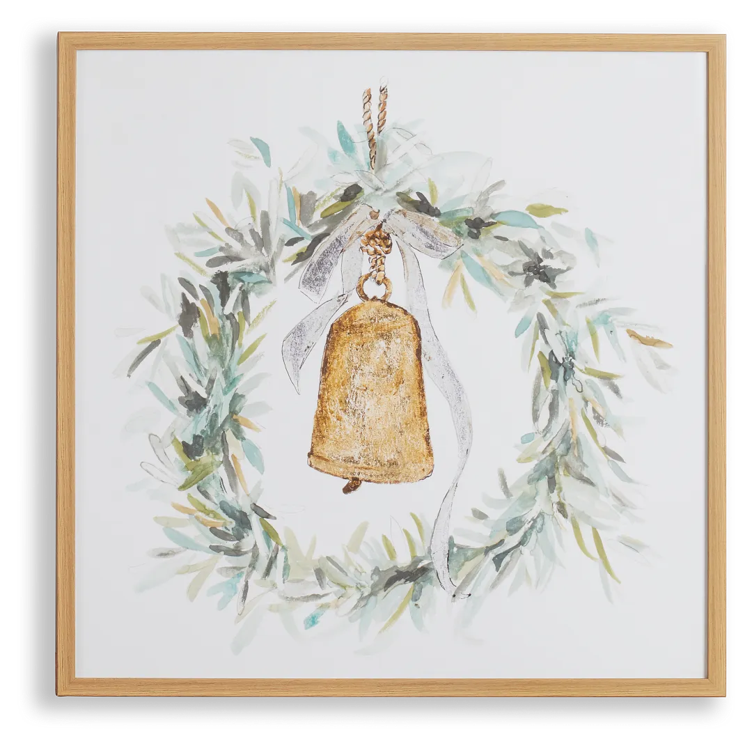 Belli White Framed Wall Art