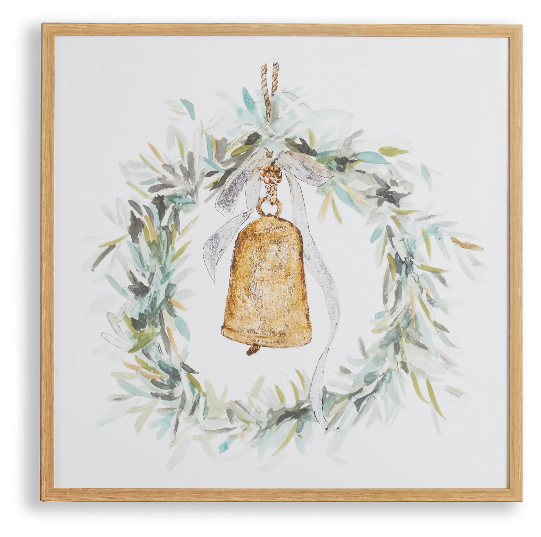 Belli White Framed Wall Art