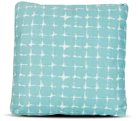 Neptune Teal 18" Indoor/outdoor Square Accent Pillow