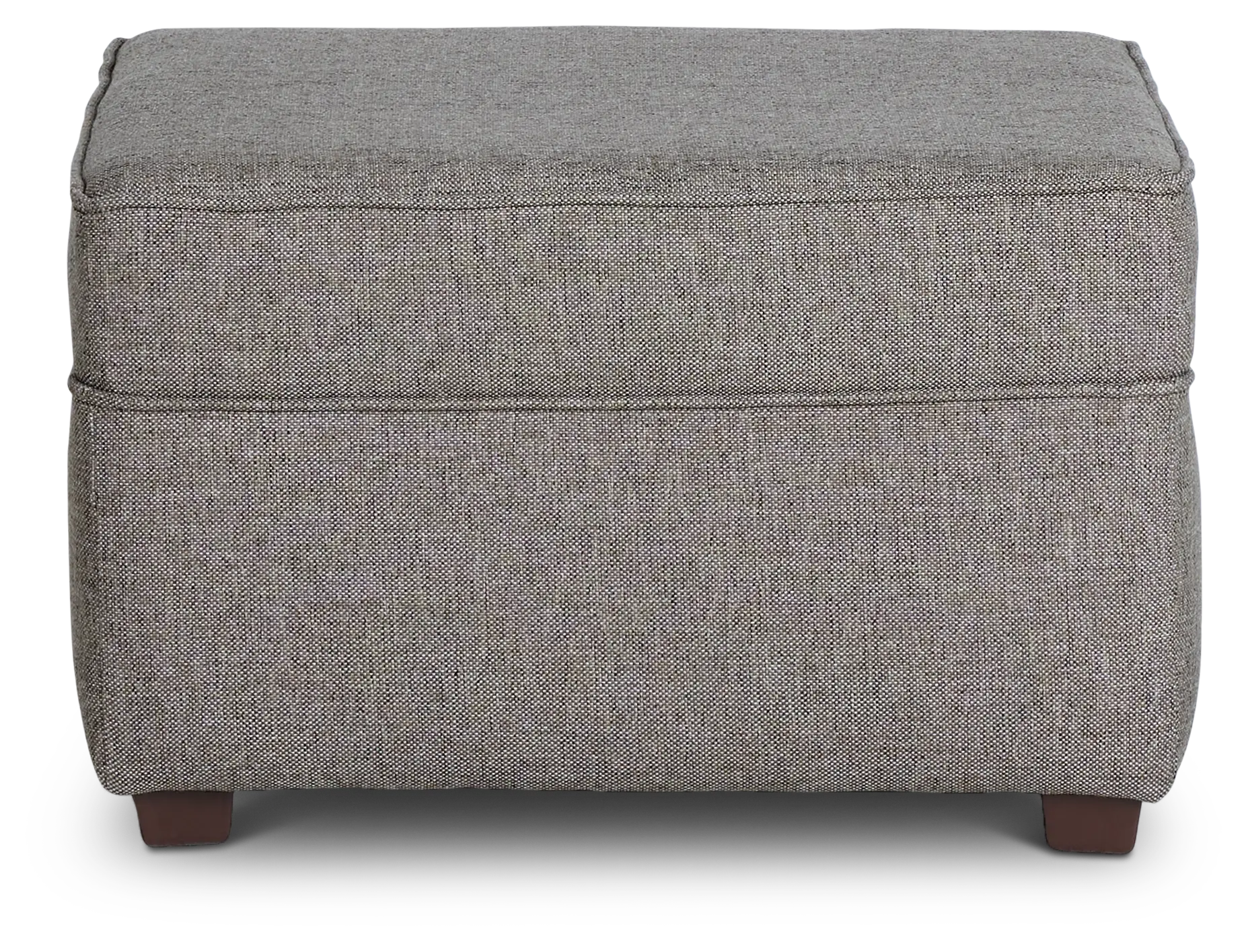 Asheville Brown Fabric Ottoman Asheville Brown Fabric Ottoman