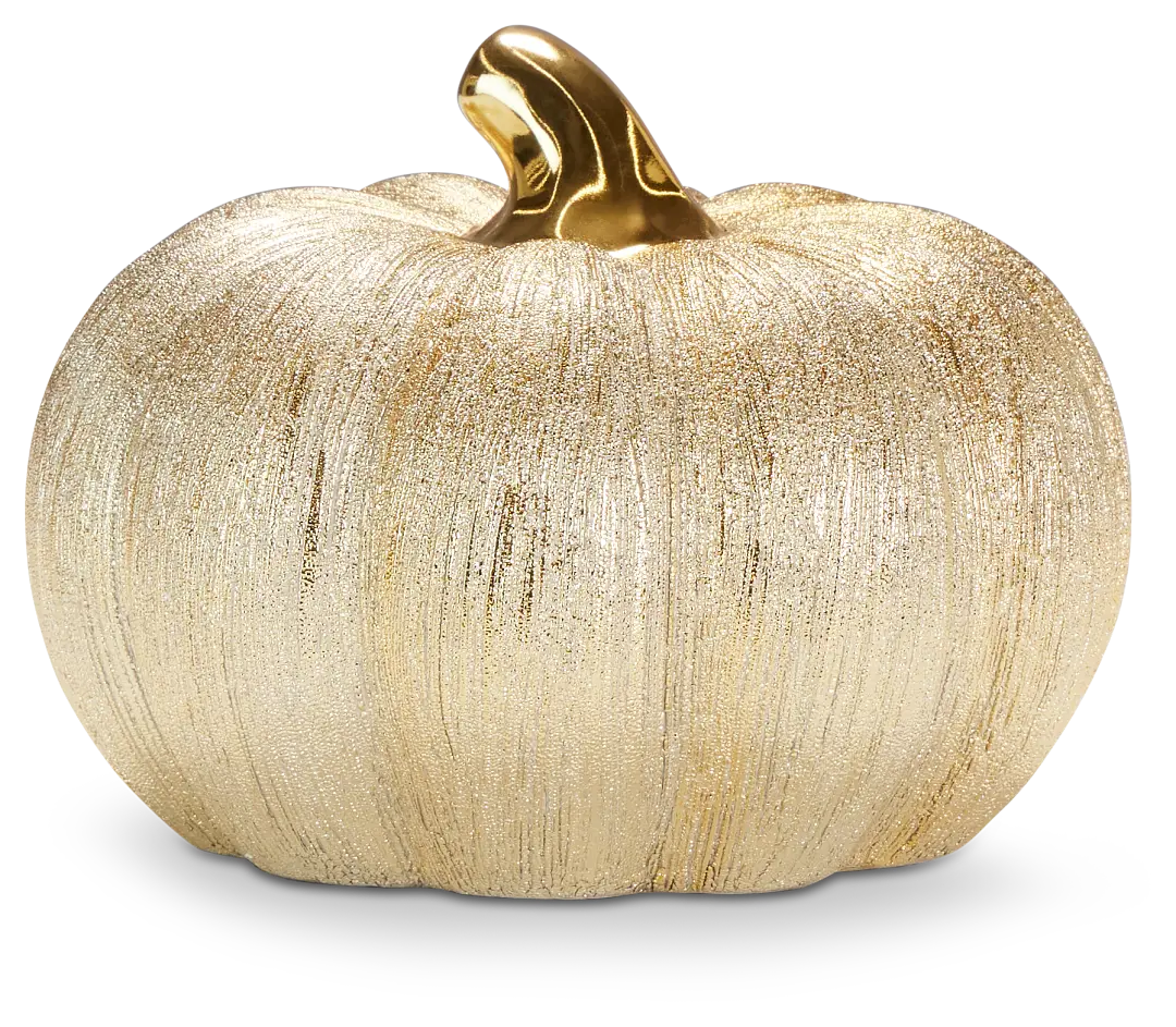 Pumpkin Gold Small Tabletop Accessory Pumpkin Gold Small Tabletop Accessory