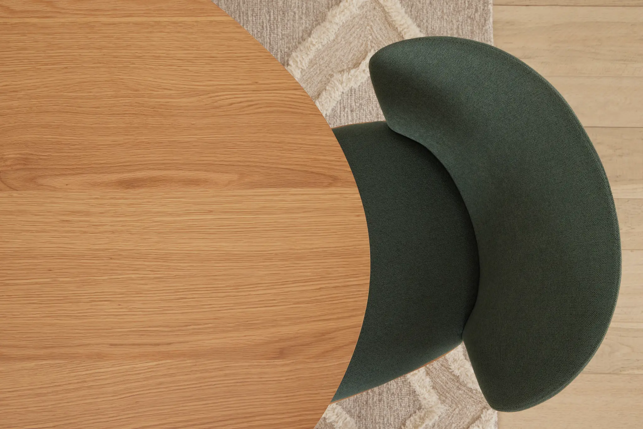 Nomad Light Tone 94" Oval Table Nomad Light Tone 94" Oval Table