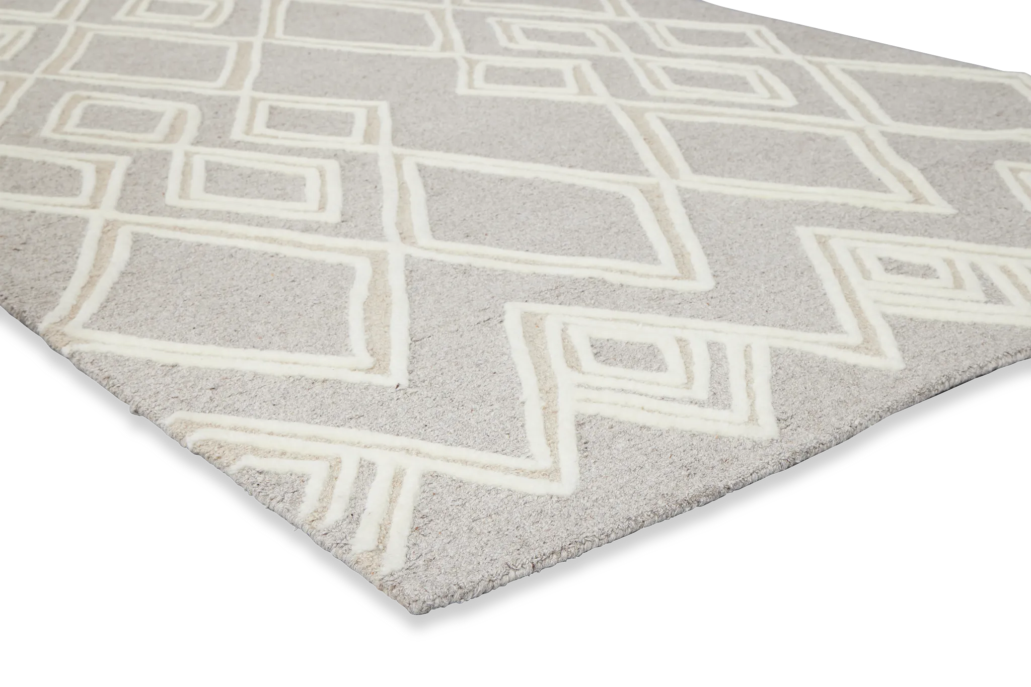 Montal Light Gray 5x8 Area Rug