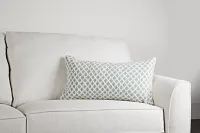 Alden Ivory Lumbar Accent Pillow
