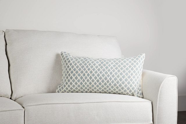Alden Ivory Lumbar Accent Pillow