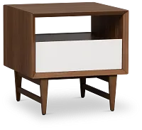 Flynn Mid Tone Square End Table