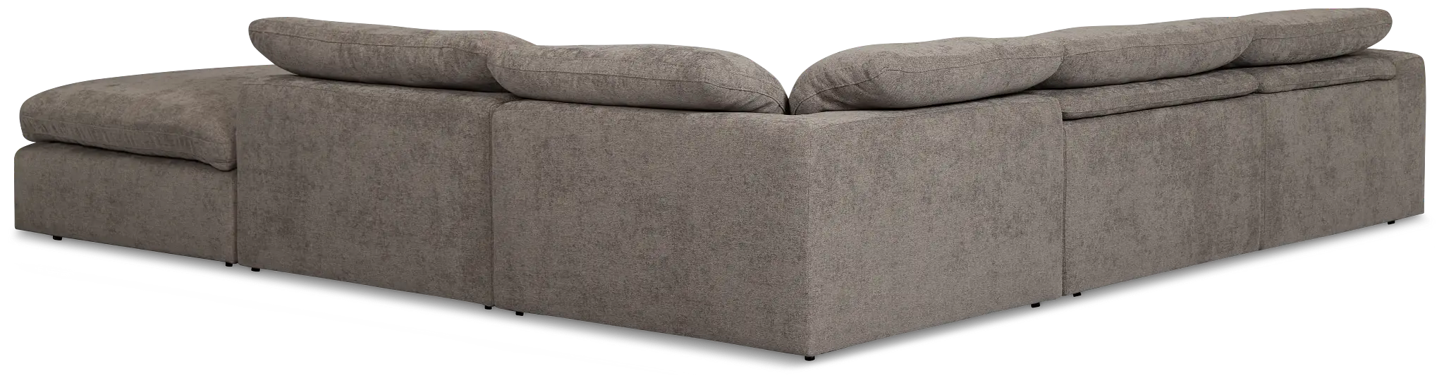 Drift Dark Gray Fabric Medium Dual Power Right Bumper Sectional Drift Dark Gray Fabric Medium Dual Power Right Bumper Sectional