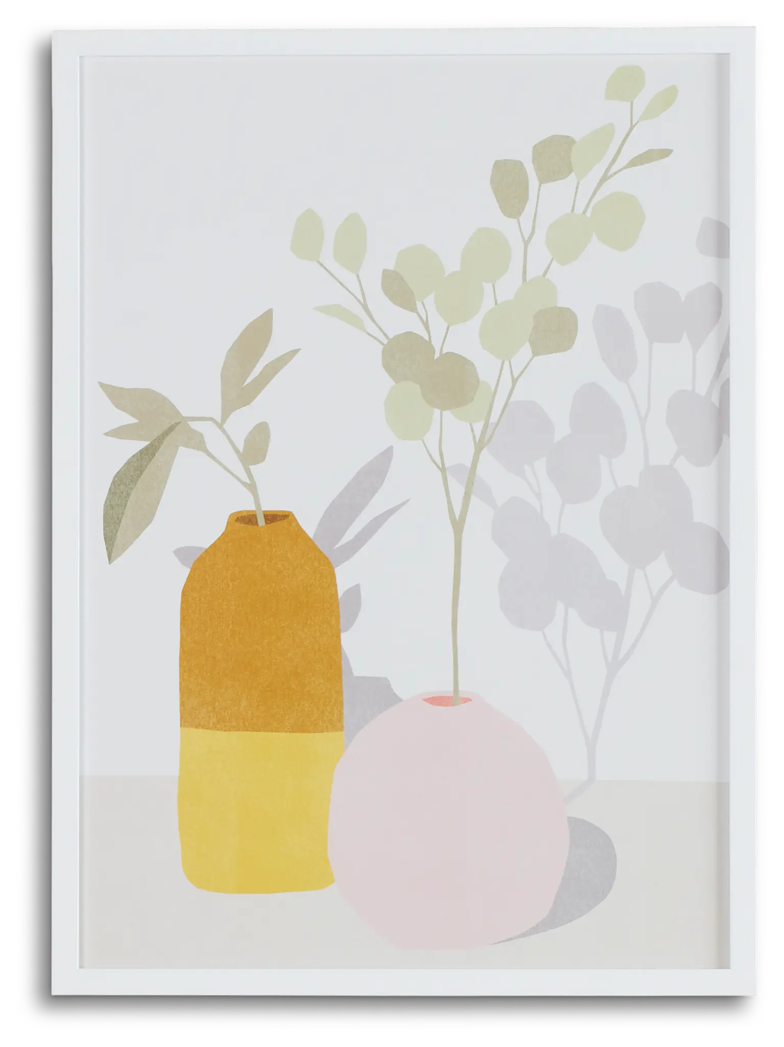 April Orange Framed Wall Art April Orange Framed Wall Art