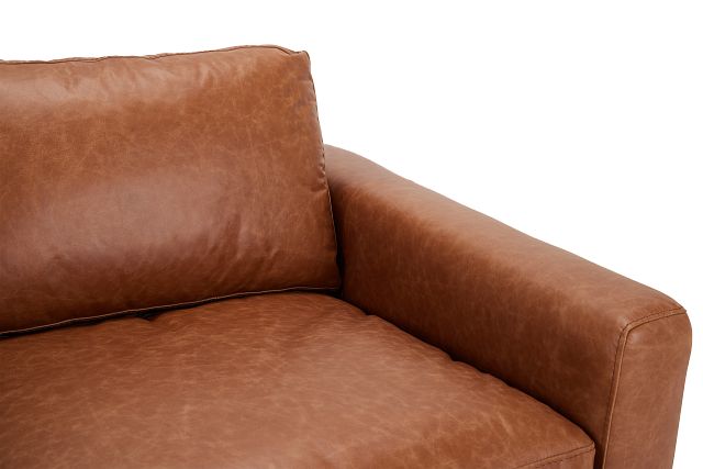Bohan Brown Leather Chair