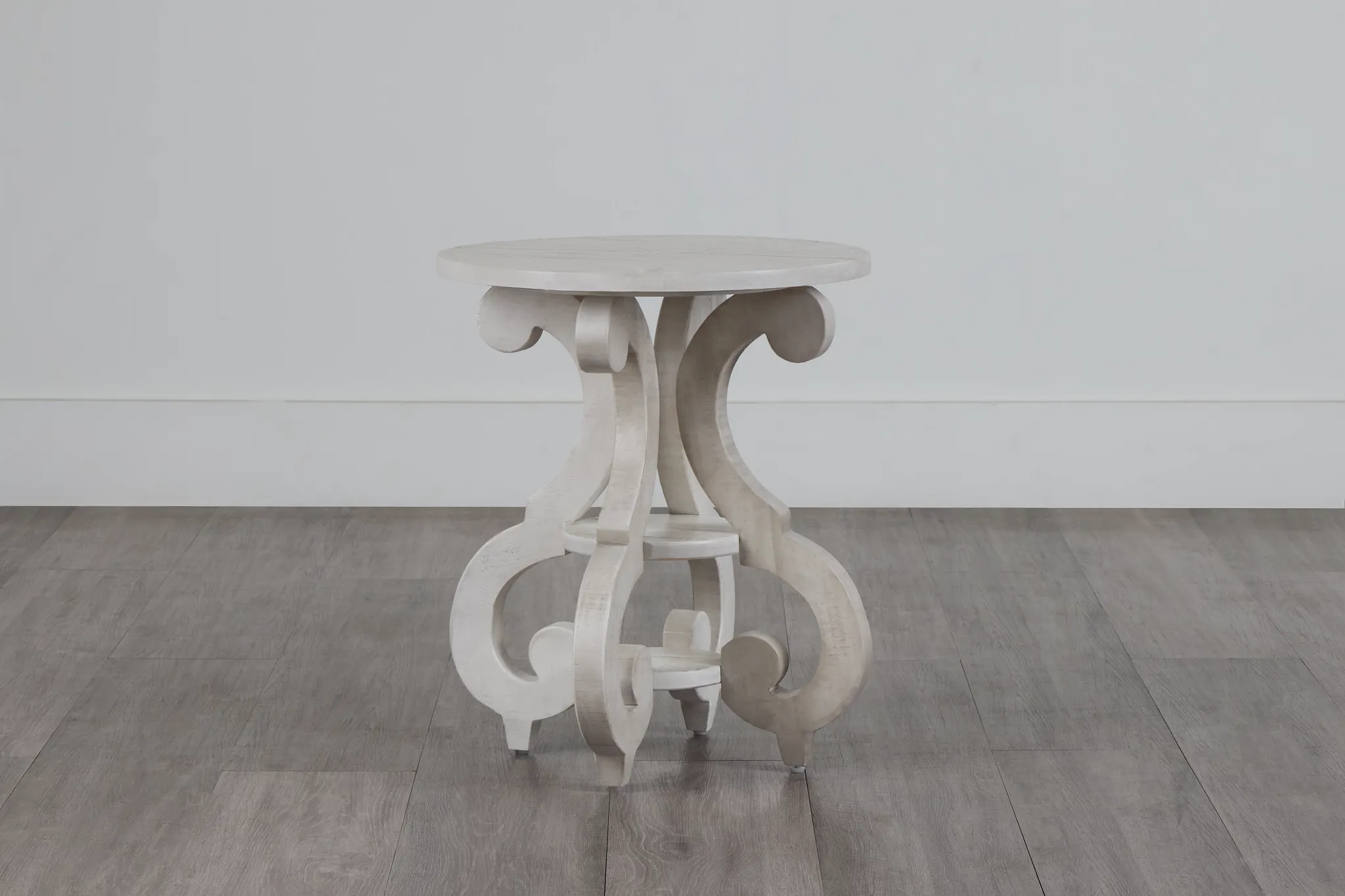 Sonoma Ivory Round End Table