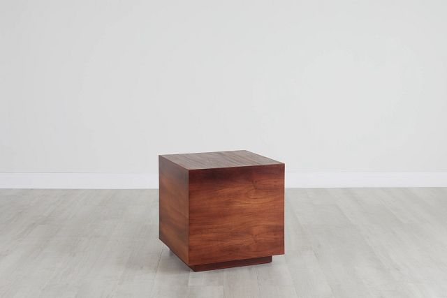 Mia Dark Tone Wood Accent Table