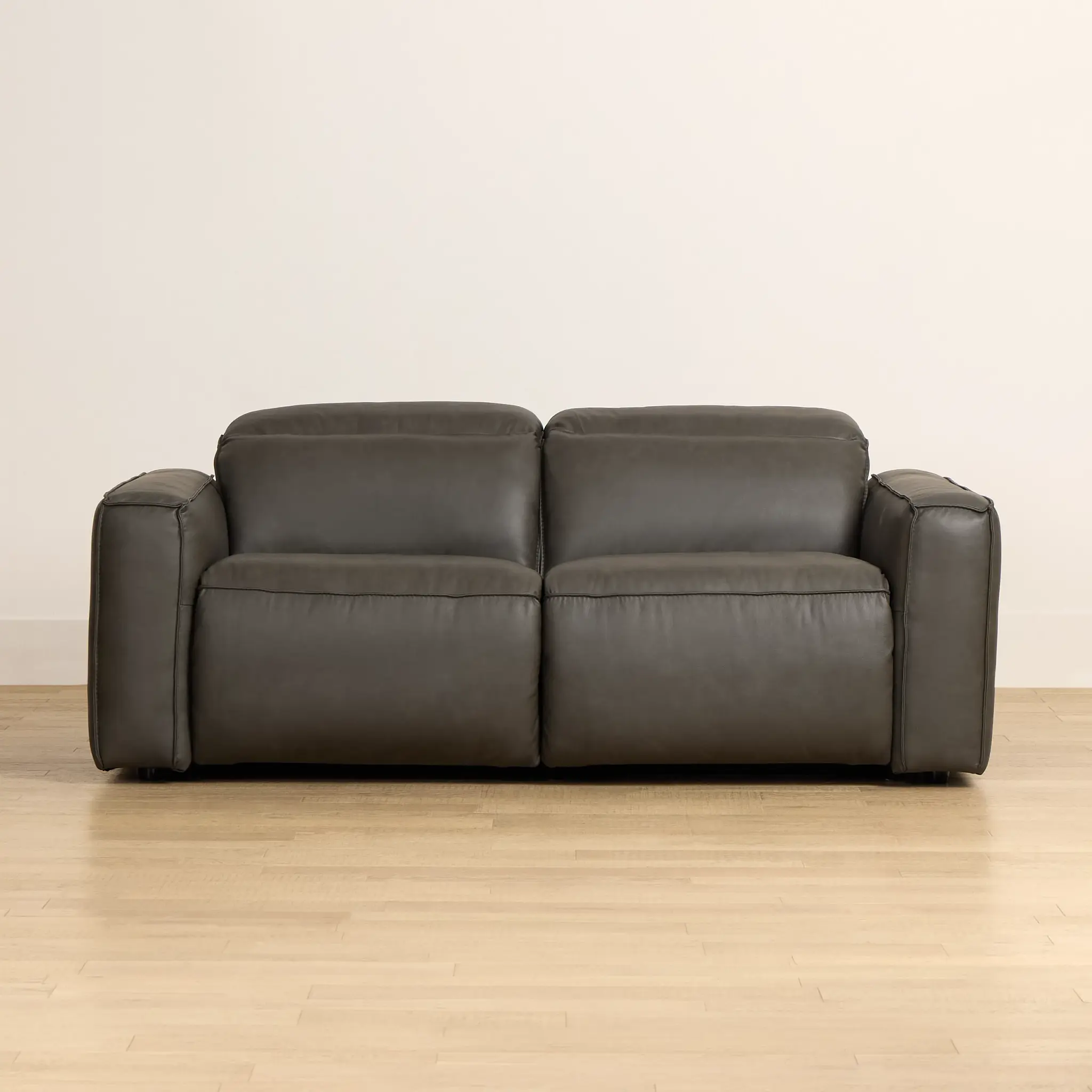 Ryland Dark Gray Lthr/vinyl Power Reclining Sofa Ryland Dark Gray Lthr/vinyl Power Reclining Sofa