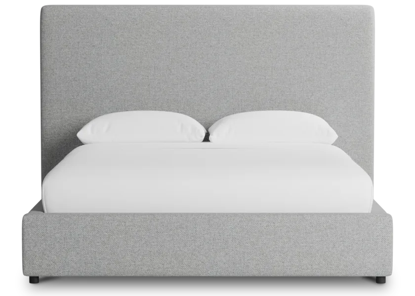 Grayton Suave 54" Upholstered Platform Bed