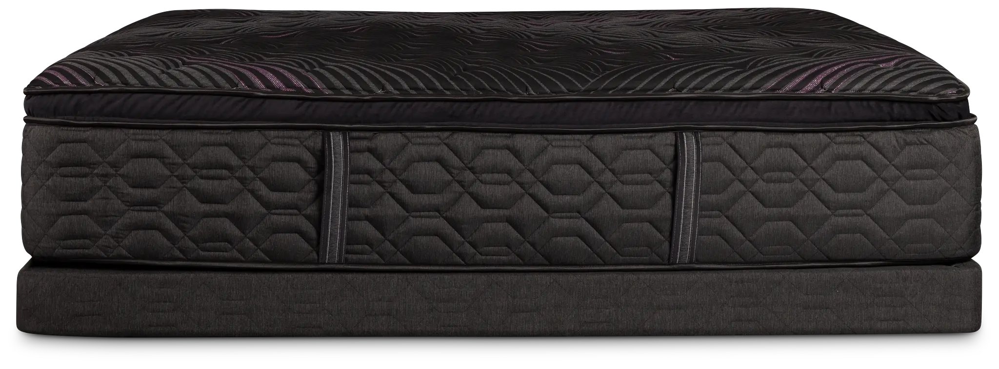 Beautyrest Black Series Two Plush Pillow Top Low-profile Mattress Set Beautyrest Black Series Two Plush Pillow Top Low-profile Mattress Set
