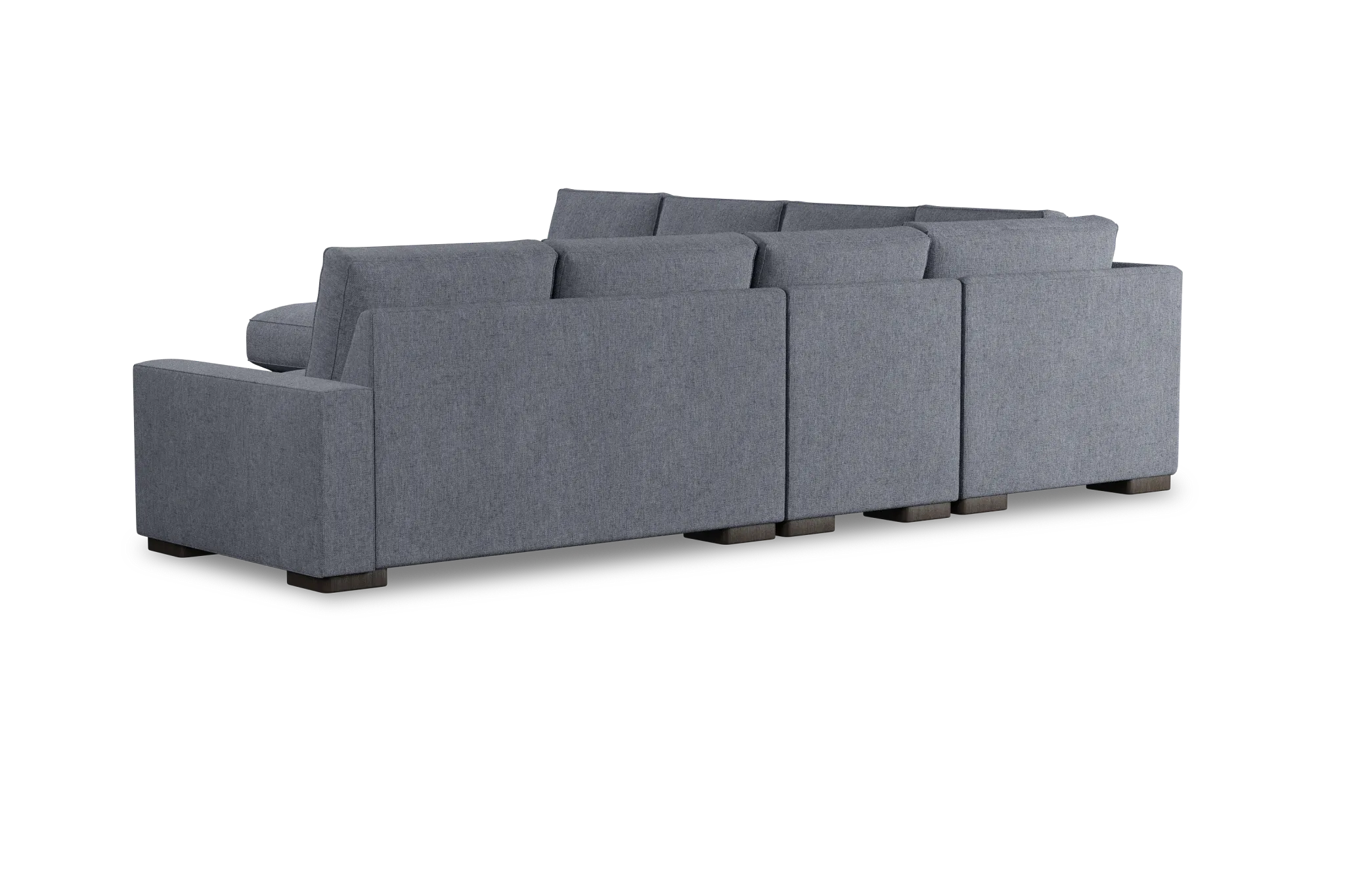 Edgewater Elevation Gray Large Left Chaise Sectional