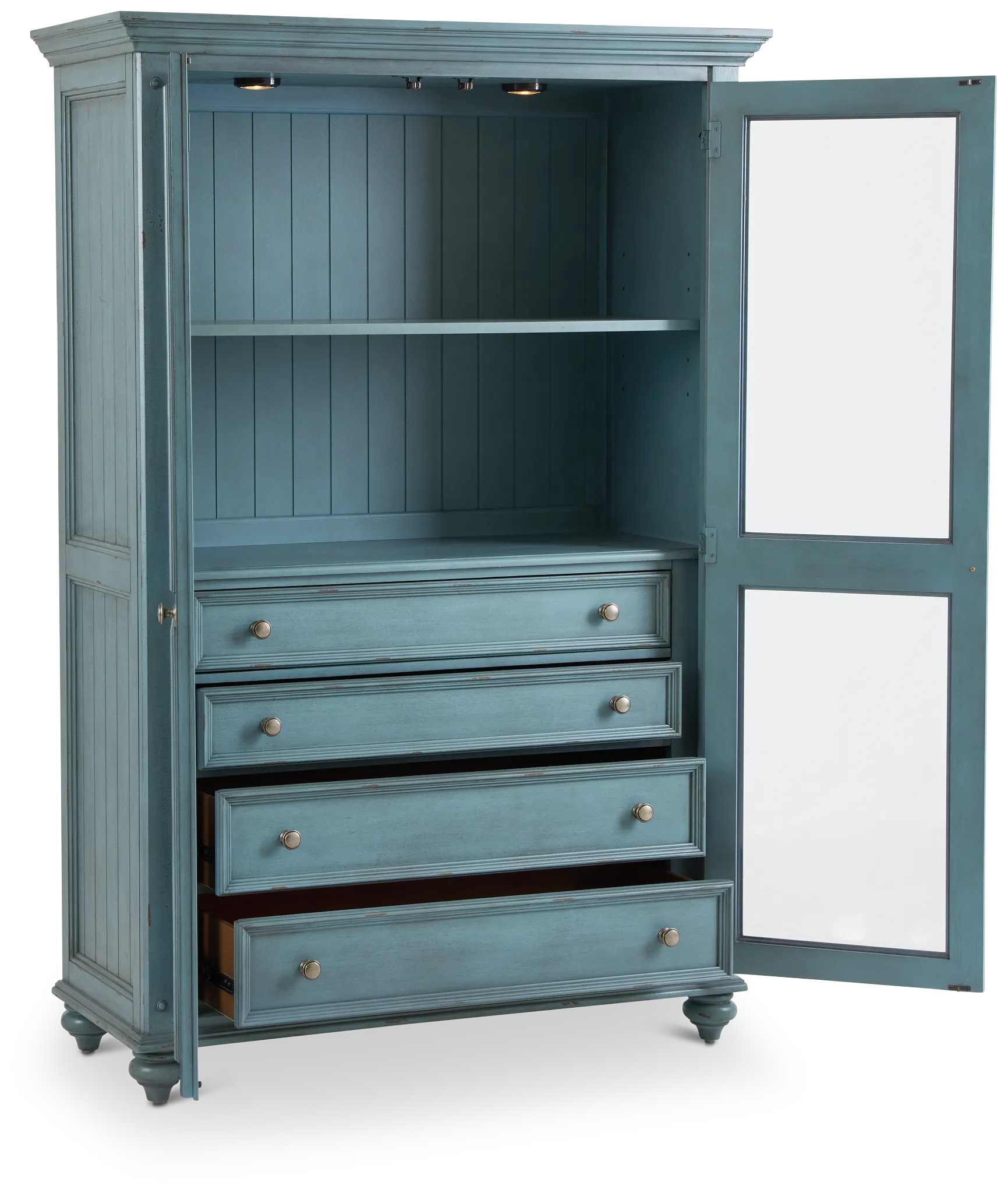 Savannah Teal Curio