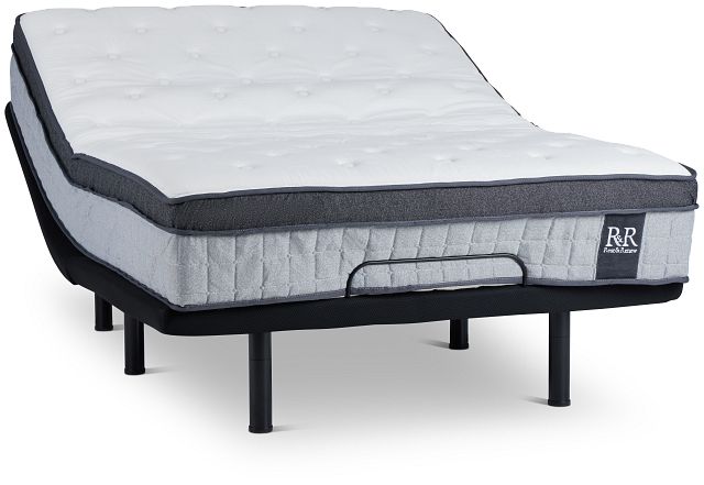 Rest & Renew By Zinus Pocket Innerspring 14" Deluxe Adjustable Mattress Set
