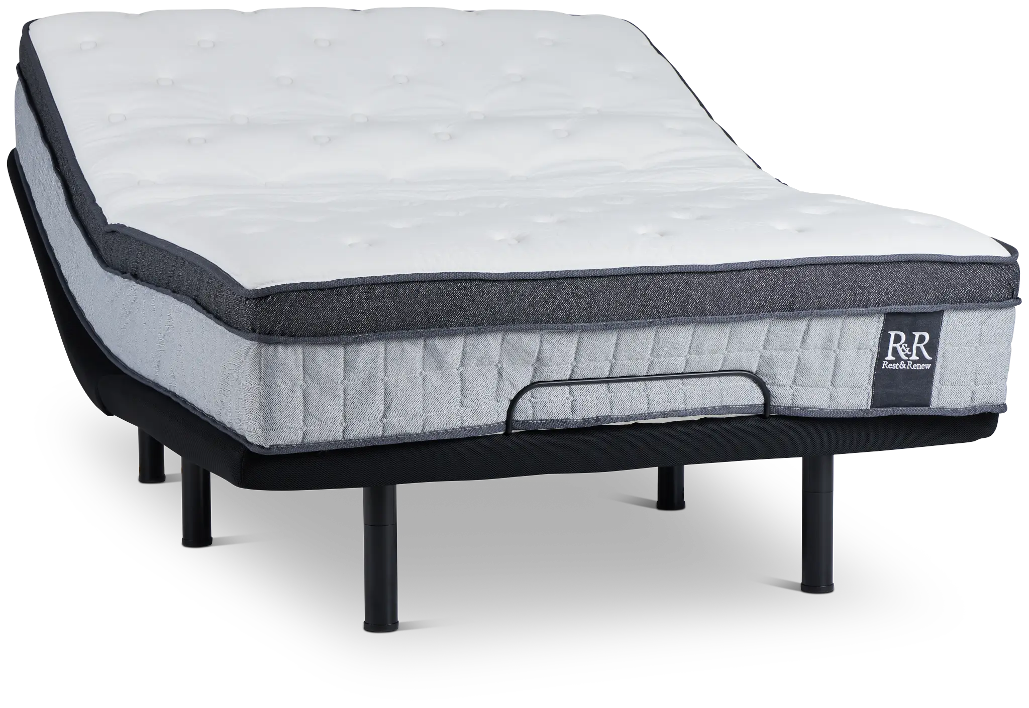 Rest & Renew By Zinus Pocket Innerspring 14" Deluxe Adjustable Mattress Set Rest & Renew By Zinus Pocket Innerspring 14" Deluxe Adjustable Mattress Set