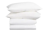 Rest & Renew Cotton Sateen White 300 Thread Duvet Set
