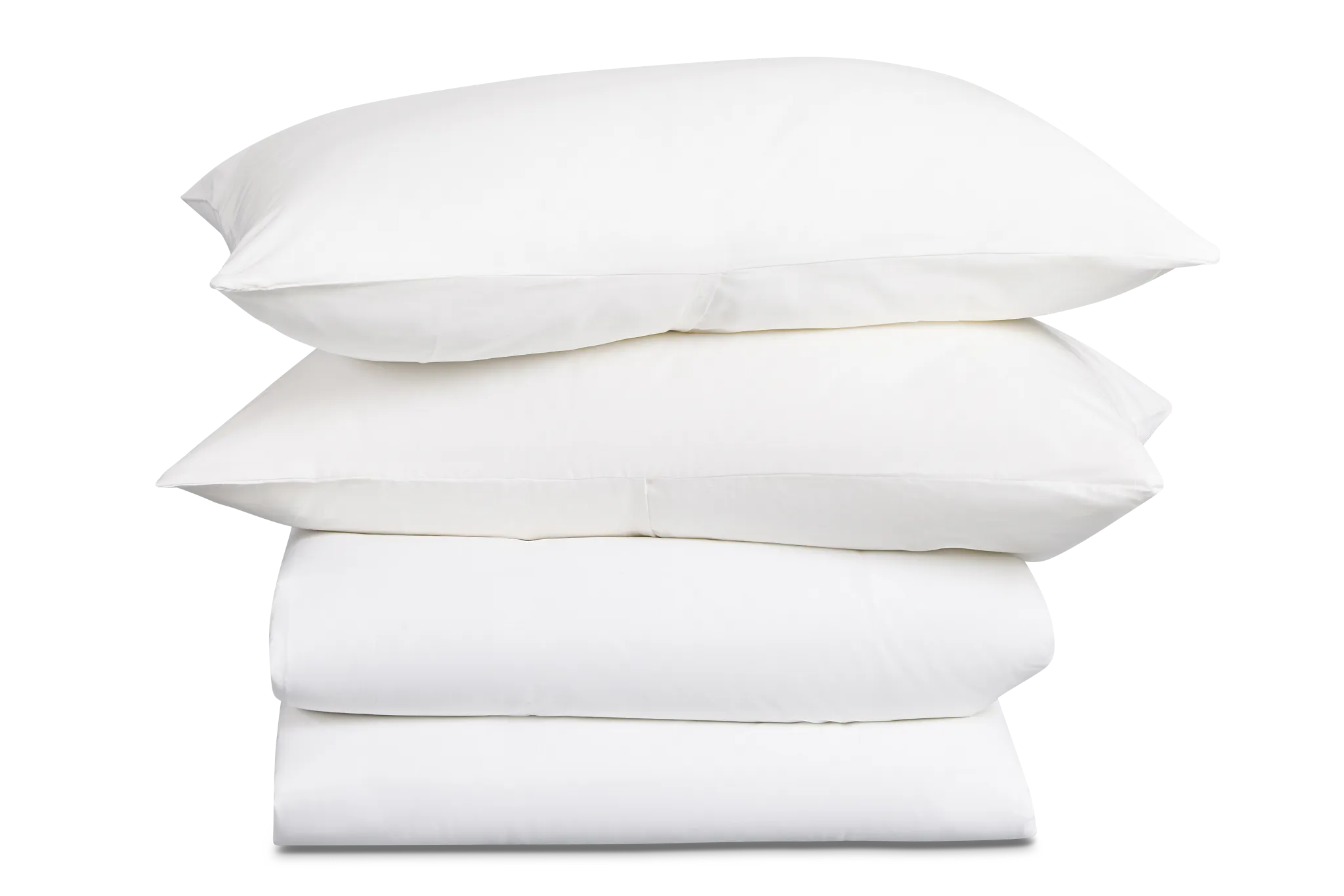 Rest & Renew Cotton Sateen White 300 Thread Duvet Set