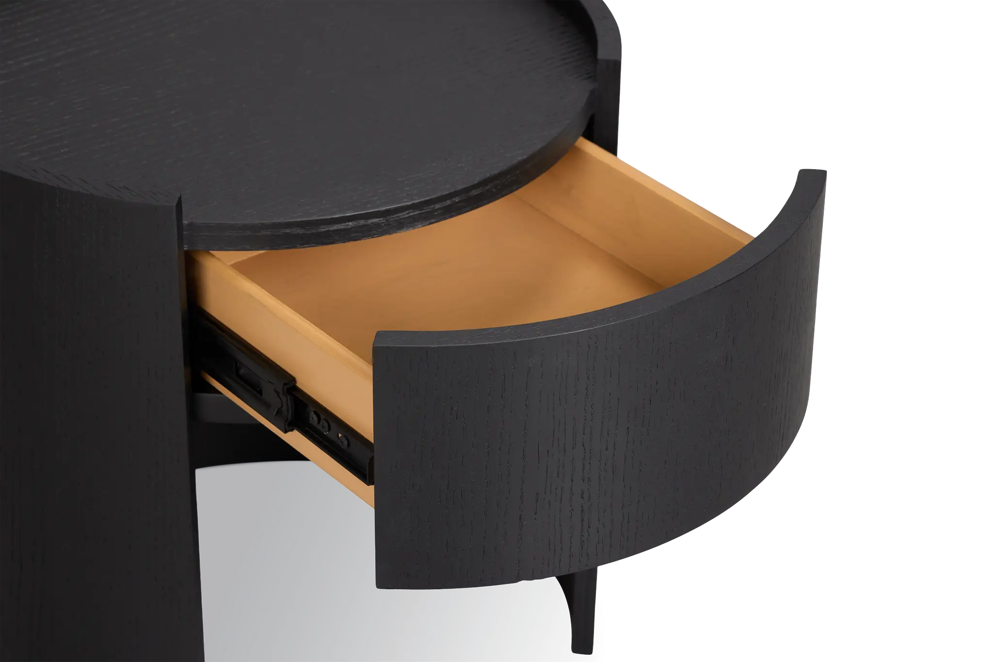 Nomad Black 1-drawer Nightstand Nomad Black 1-drawer Nightstand