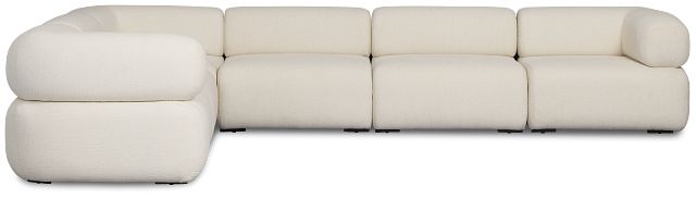 Celeste Light Beige Fabric 6-piece Modular Sectional
