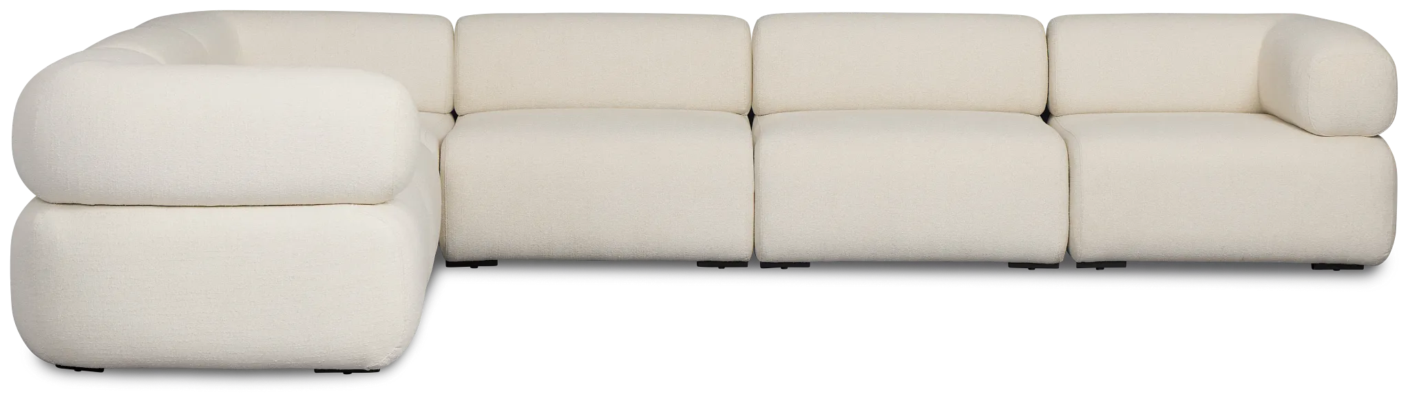 Celeste Light Beige Fabric 6-piece Modular Sectional