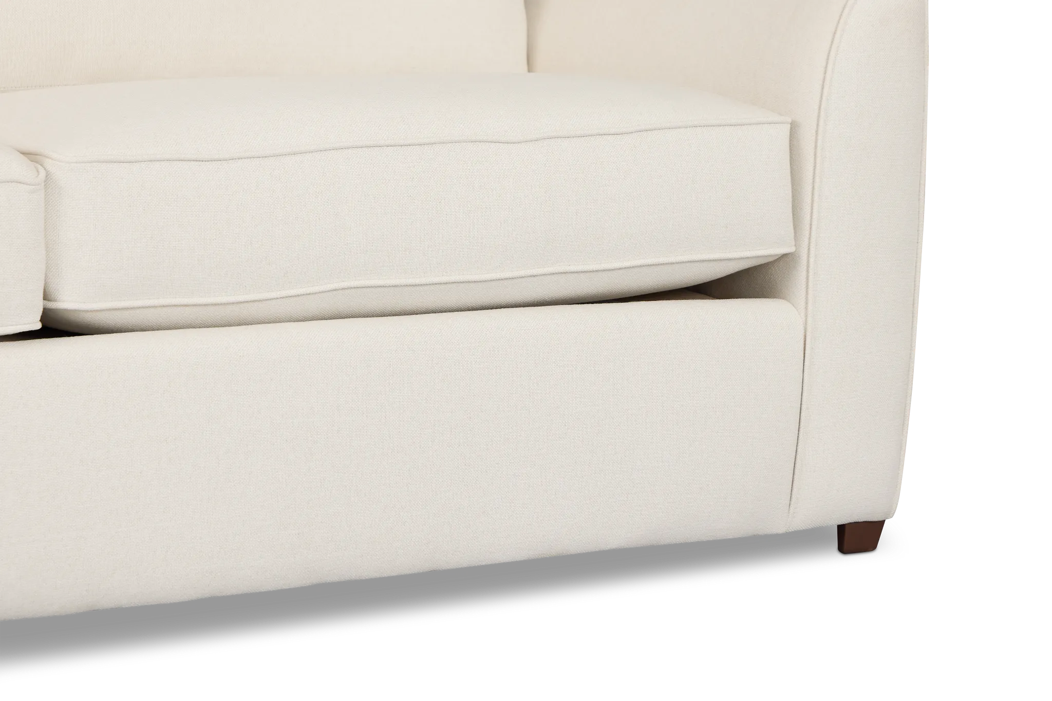Tate Light Beige Fabric Innerspring Sleeper