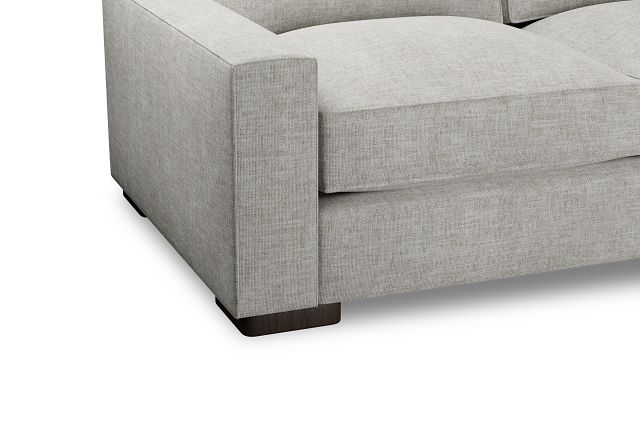 Edgewater Elevation Khaki Small Two-arm Sectional