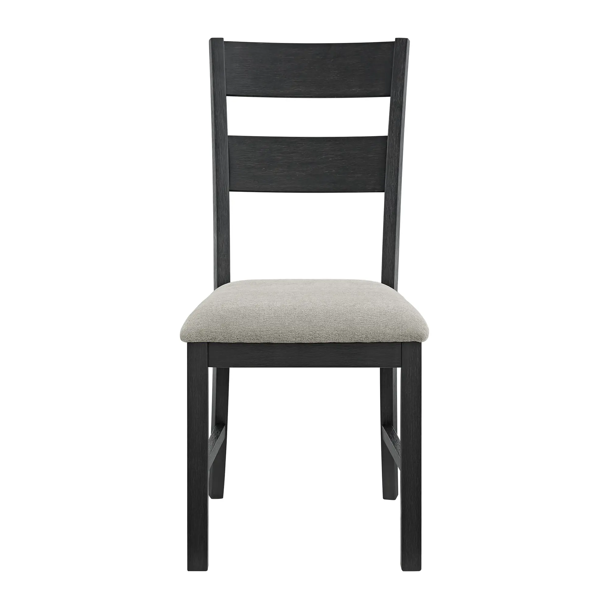 Kerensa Black Rect Table With 4 Upholstered Side Chairs & Bench Kerensa Black Rect Table With 4 Upholstered Side Chairs & Bench