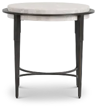Barclay Beige End Table
