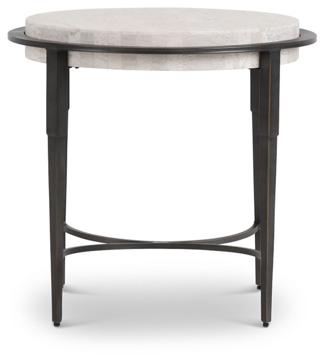 Barclay Beige End Table