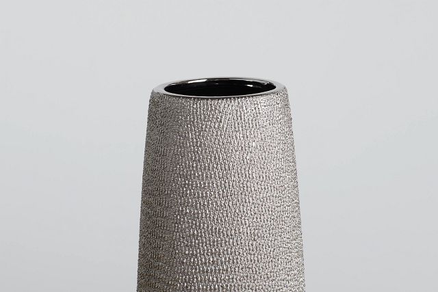 Clay Silver Vase