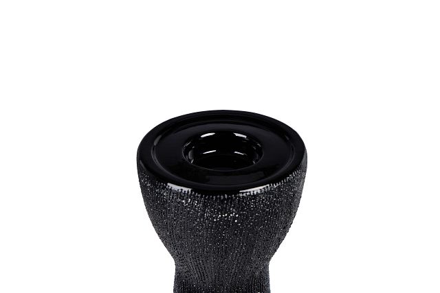 Layland Black Small Candle Holder