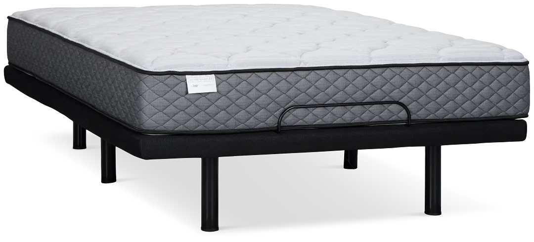 Kevin Charles By Sealy Essential Medium Deluxe Adjustable Mattress Set