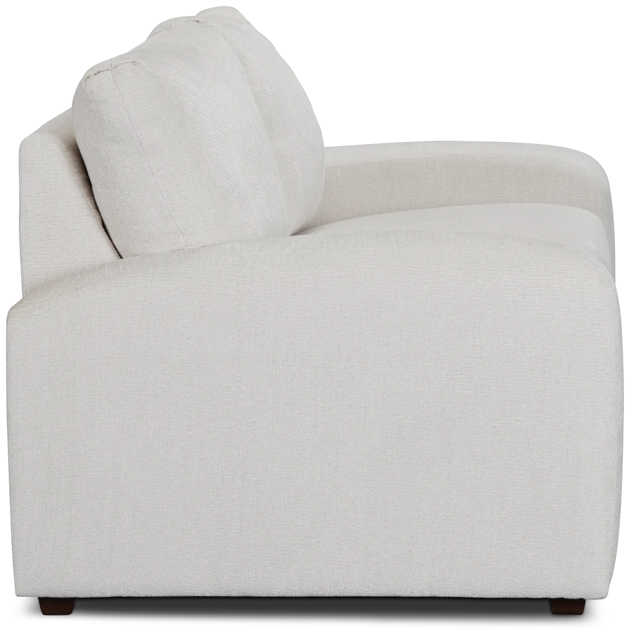 Colby White Micro Loveseat Colby White Micro Loveseat