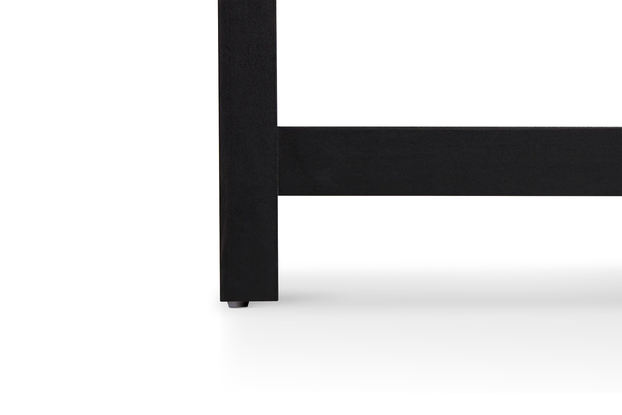 Lyndie Black 1-drawer Nightstand