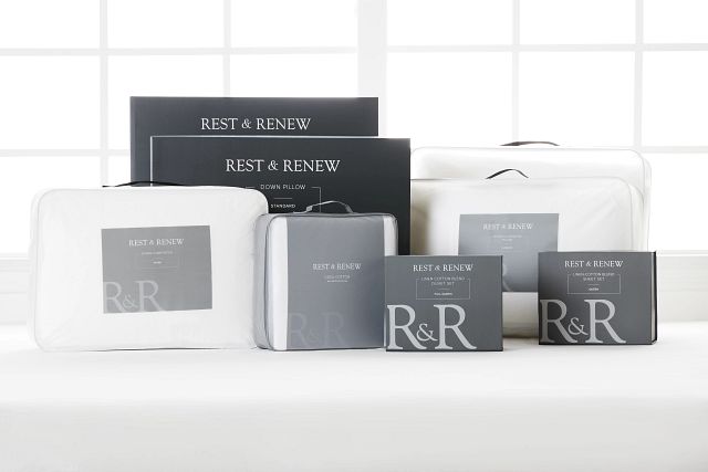 Rest & Renew Linen Blend Ivory Duvet Set