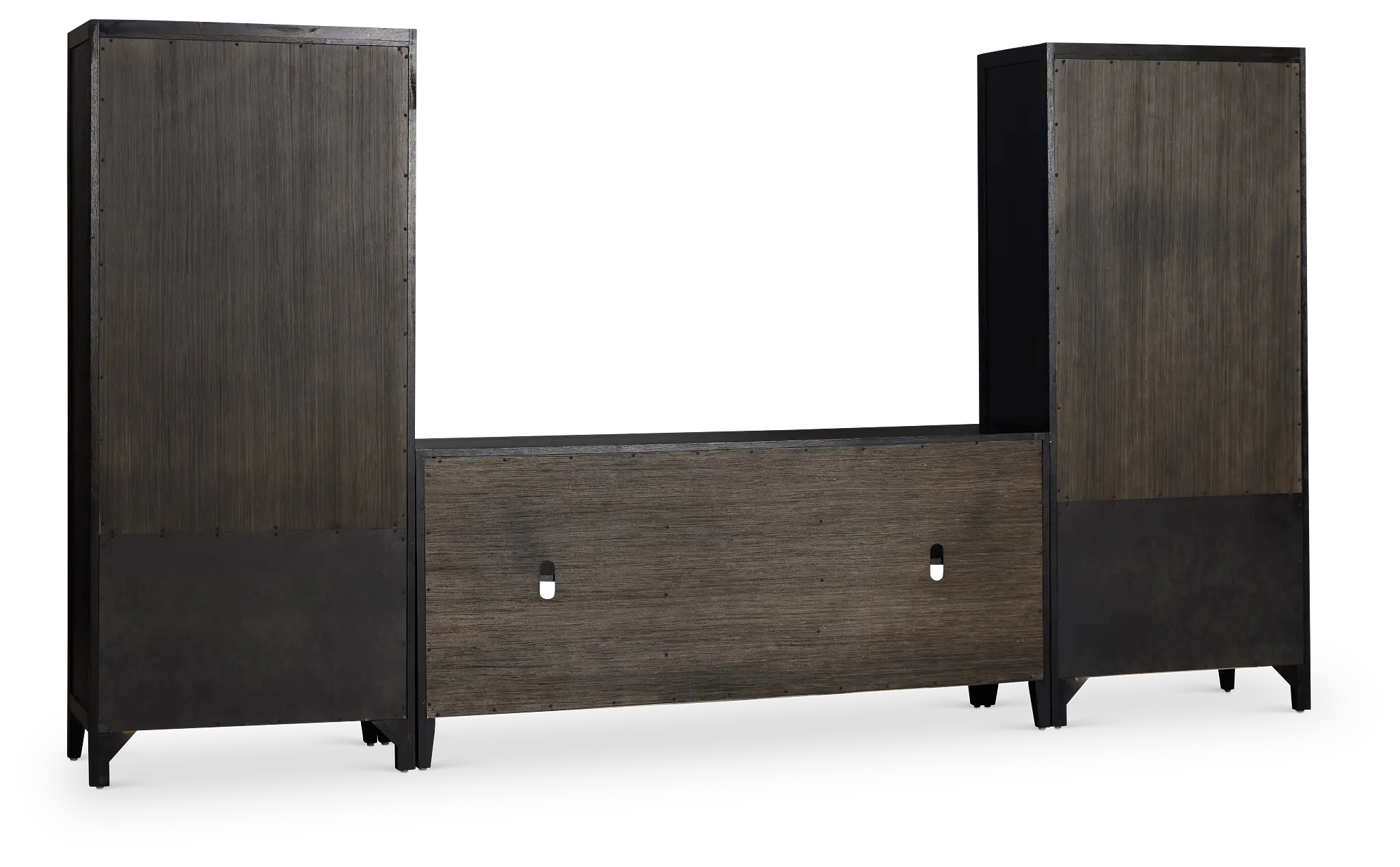 Alden Black 70" Entertainment Wall Alden Black 70" Entertainment Wall