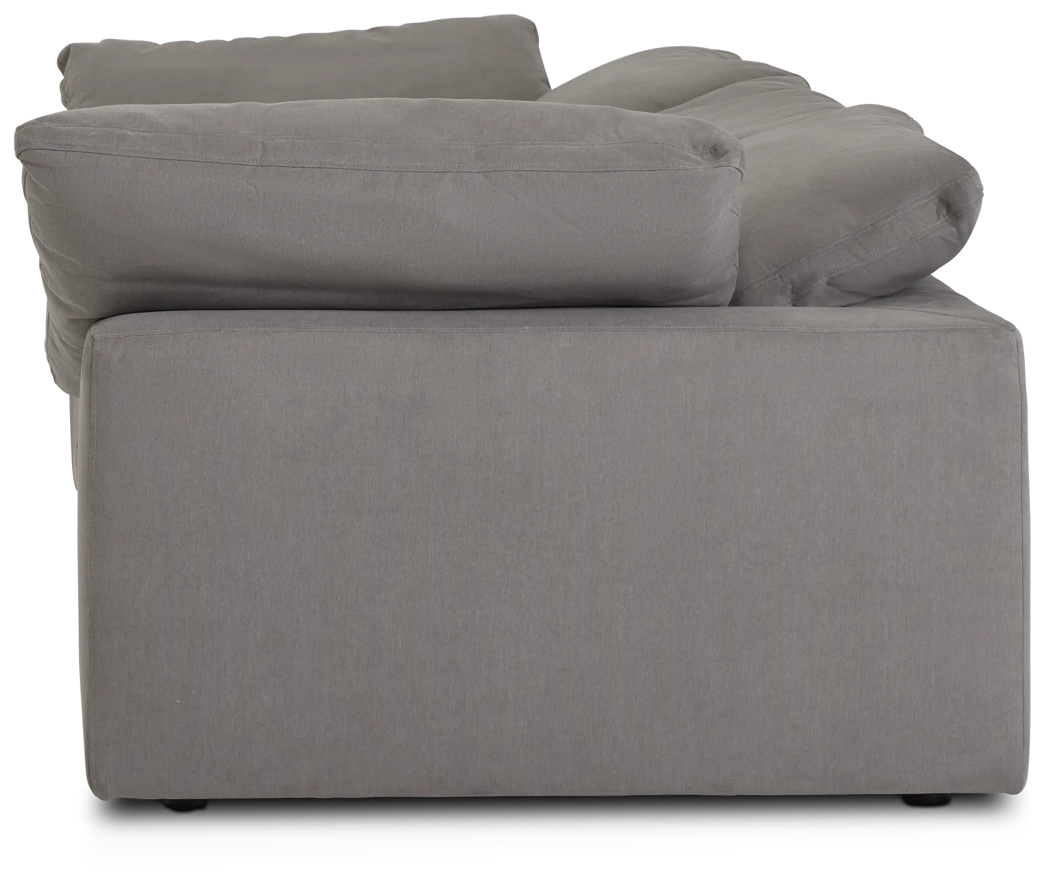 Nixon Light Gray Fabric 3-piece Modular Sofa