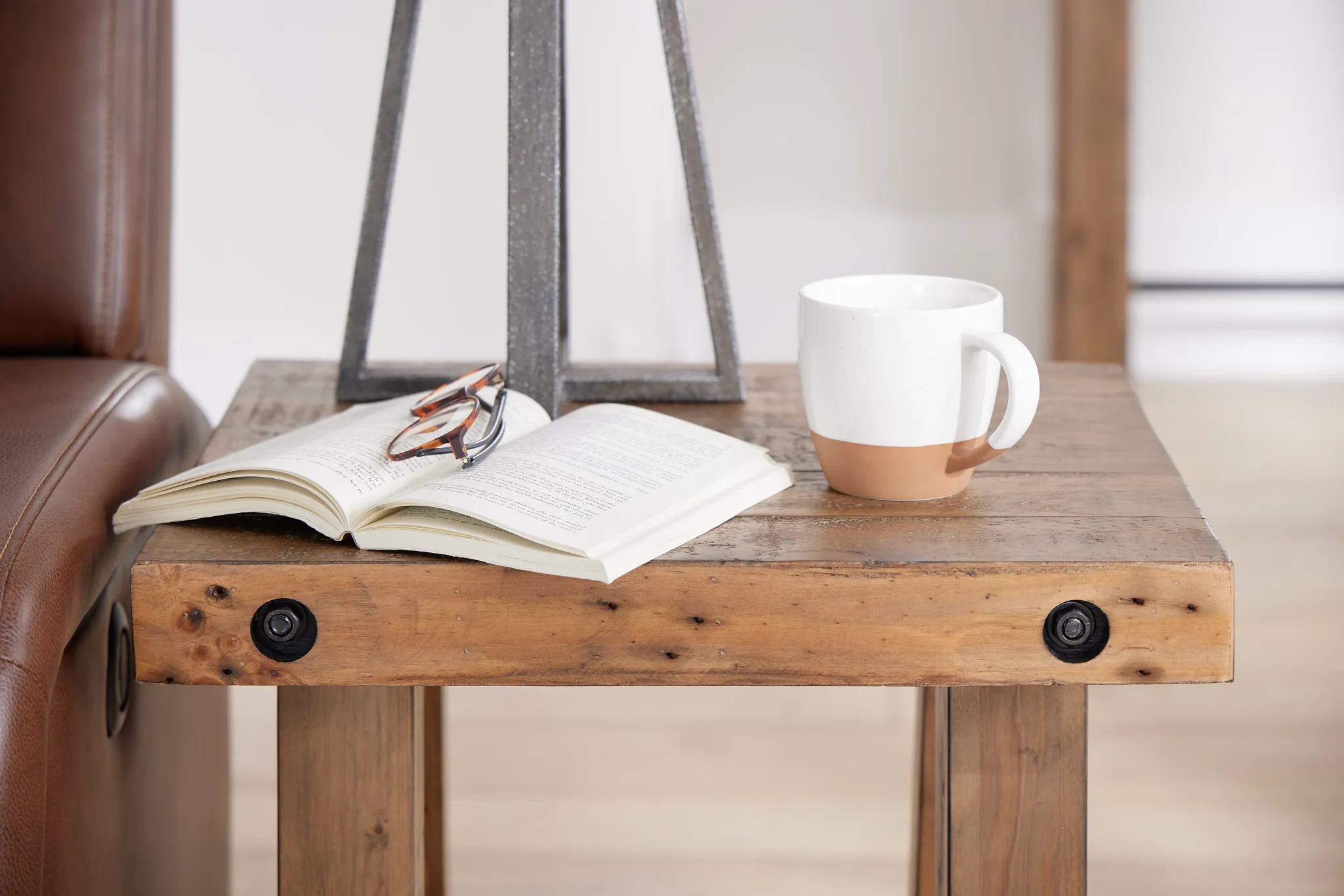 Maxton Mid Tone End Table